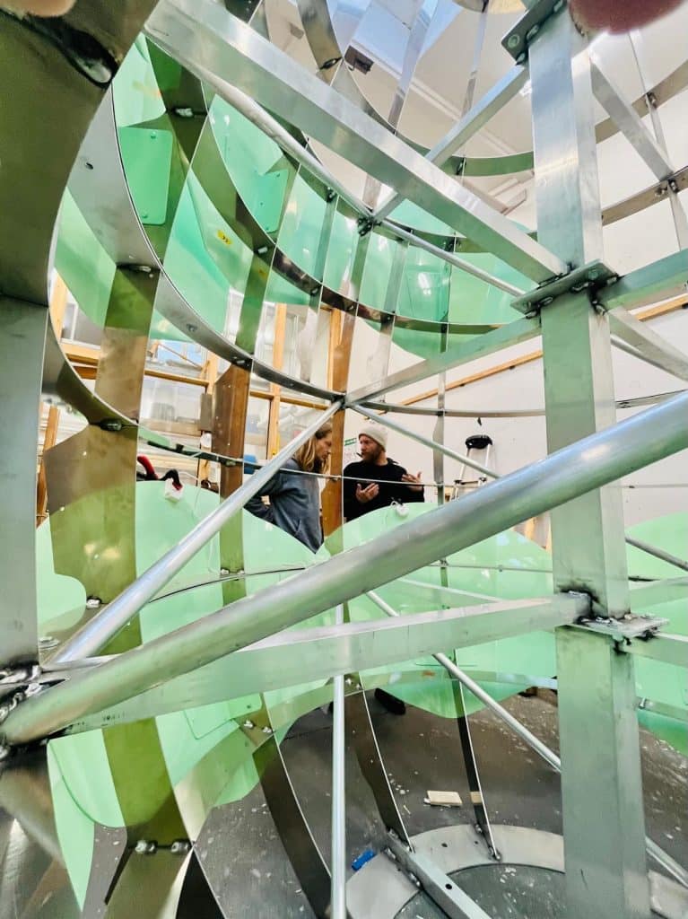 Einblick in die Werkstatt von rotes pferd GmbH