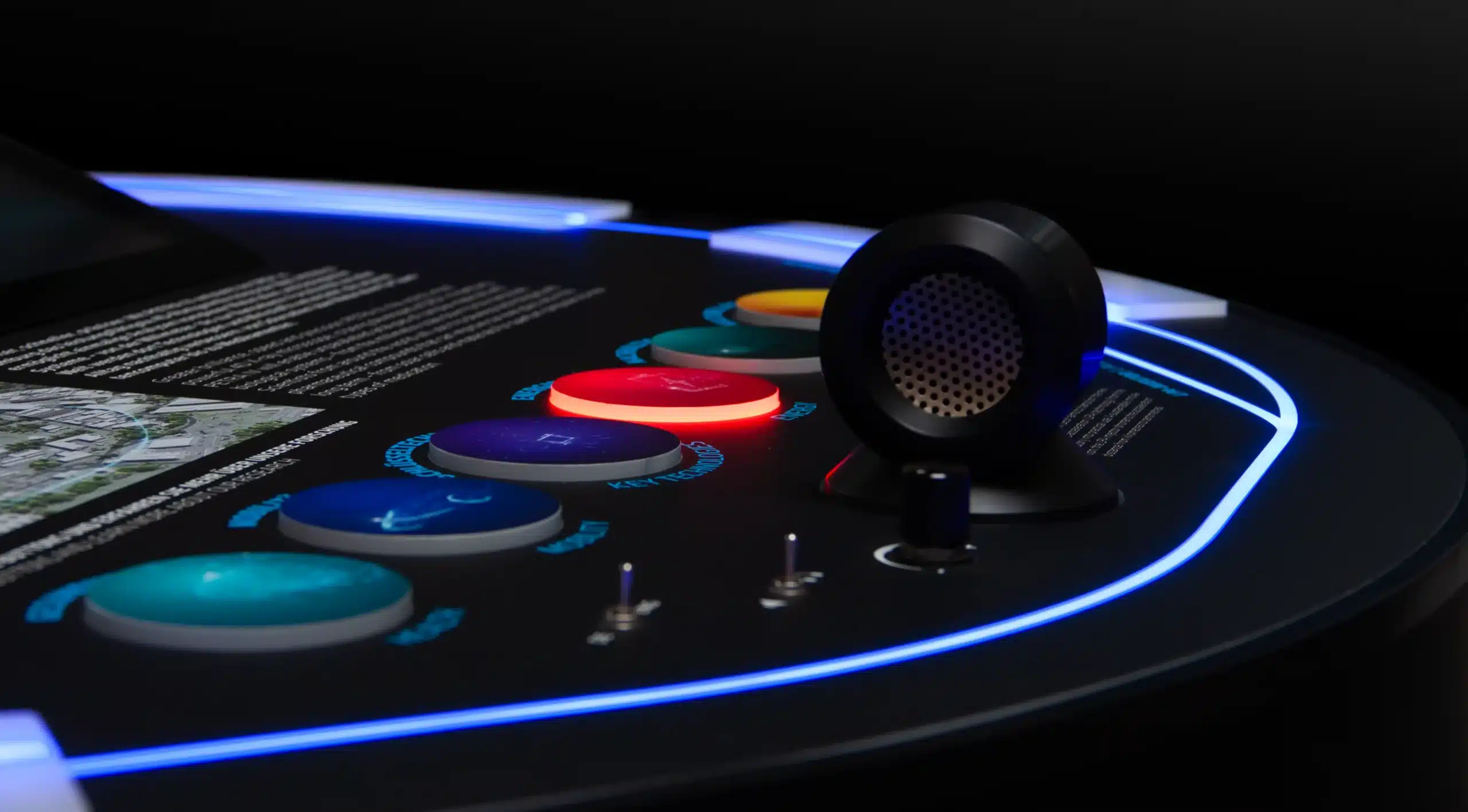 Interaktives Exponat zur Veranschaulichung des Teilchenbeschleunigers PETRA IV